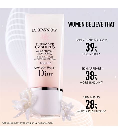 Diorsnow Ultimate UV Shield Tone Up: getönte Aufheller 